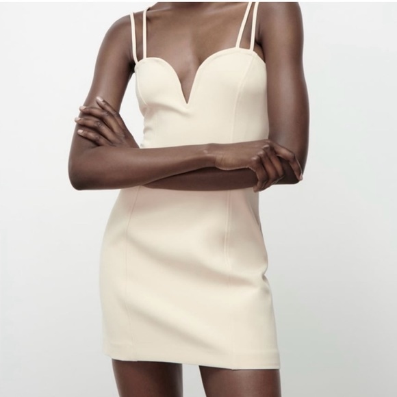 Zara Dresses & Skirts - Zara sweetheart mini dress⭐️